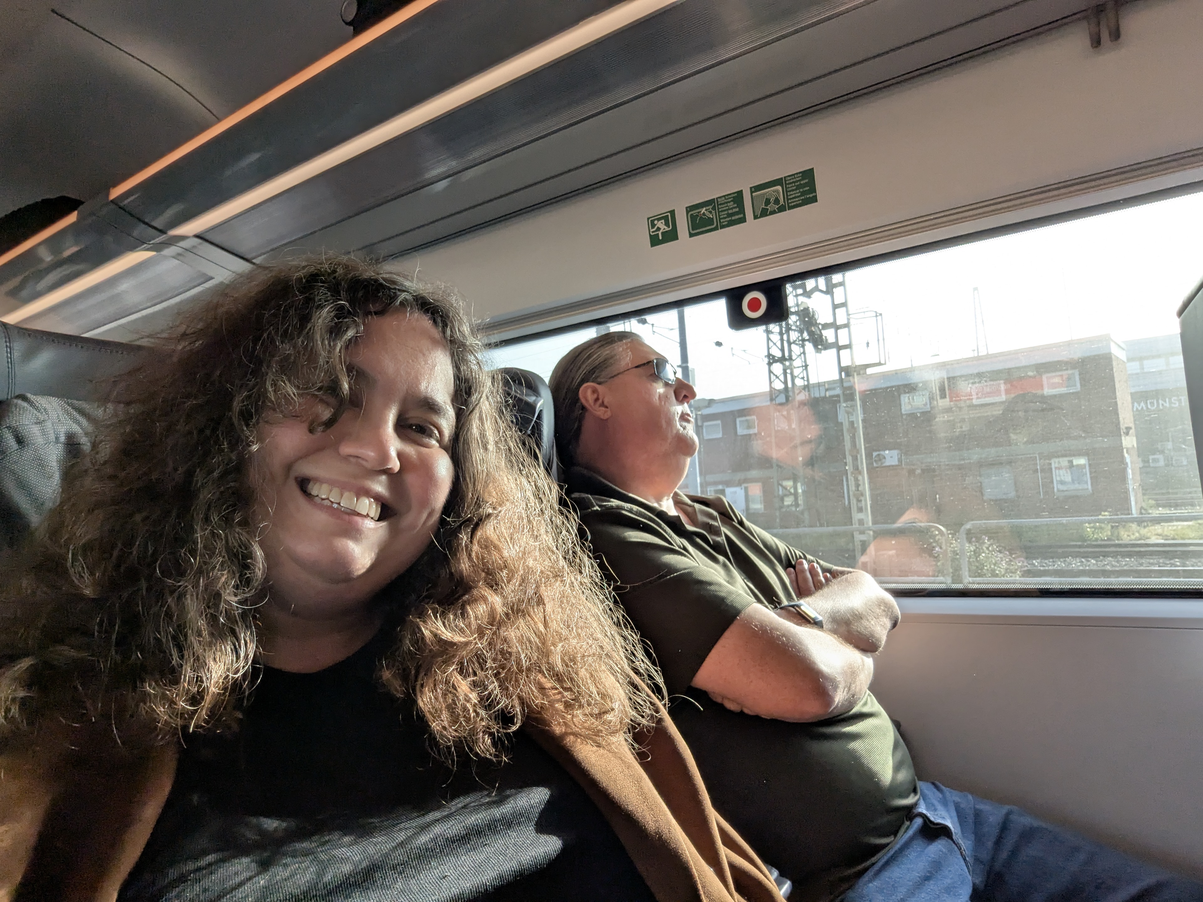 train, Muenster, Koln, Germany